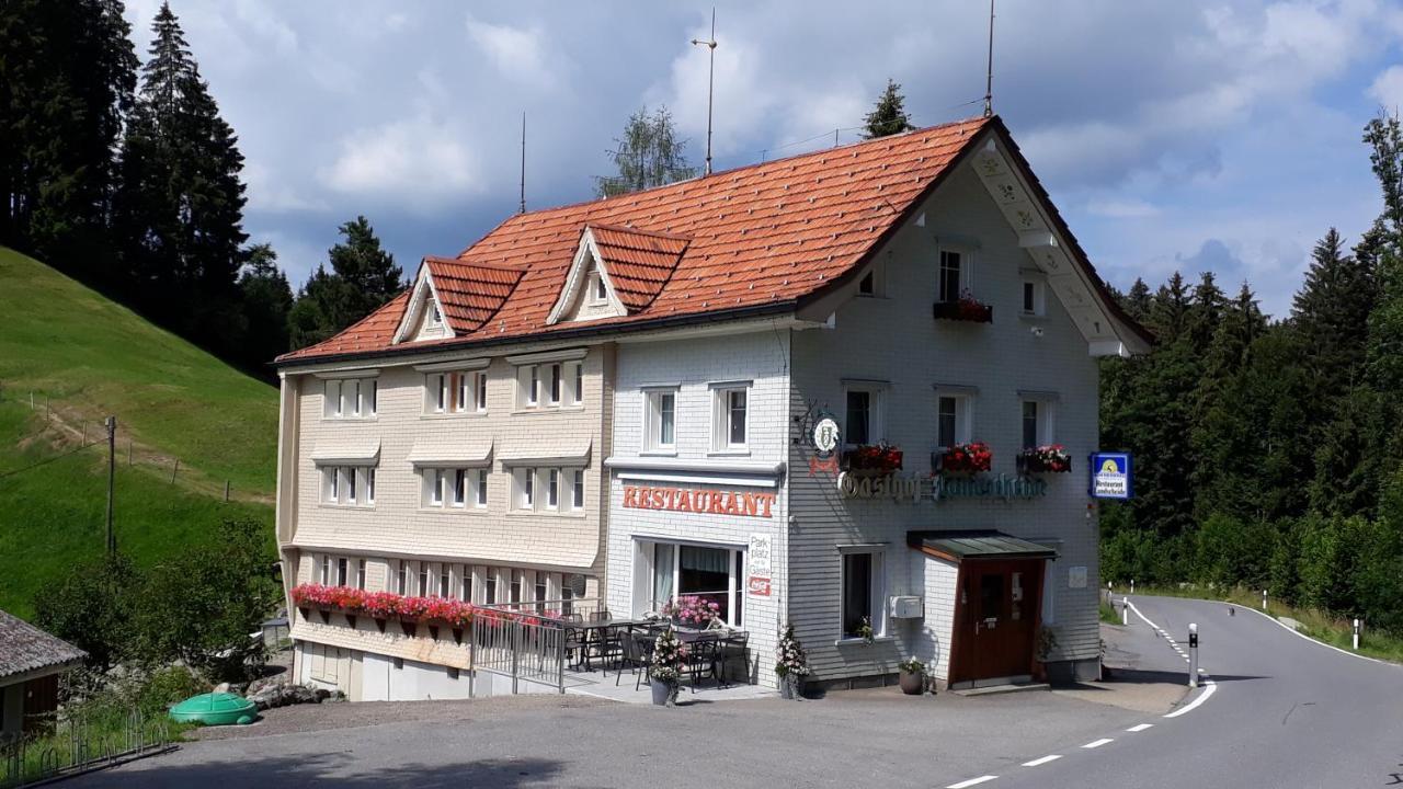 Schwellbrunn,Ferienwohnung Mit Saentissicht Exterior photo